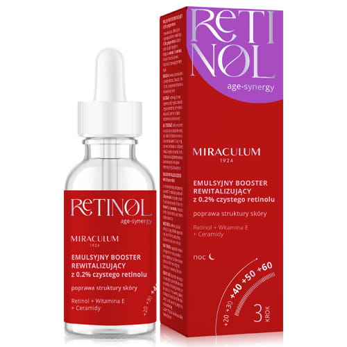 RETINOL AGE-SYNERGY Emulsion revitalizing booster with 0.2% pure retinol 30 ML