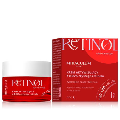 RETINOL AGE-SYNERGY Activating cream with 0.05% pure retinol 50 ML