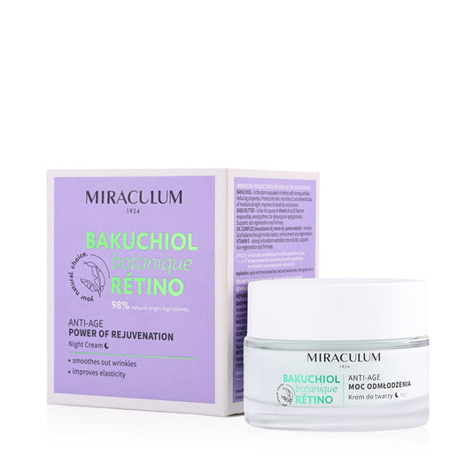 Miraculum Bakuchiol Rejuvenating night cream 50 ml