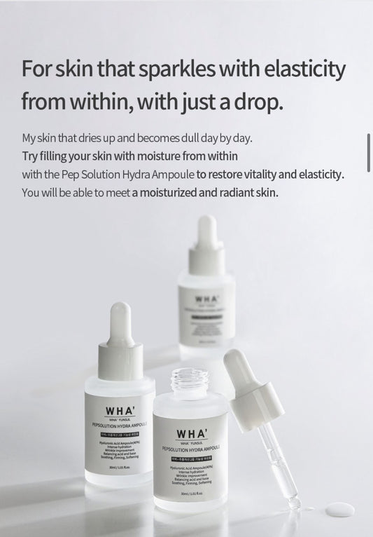 WHA’ YUNSUL – Pepsolution Hydra Ampoule